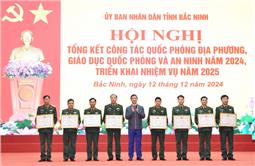 Tỉnh Bắc Ninh triển khai công tác quốc phòng địa phương, giáo dục quốc phòng và an ninh năm 2025